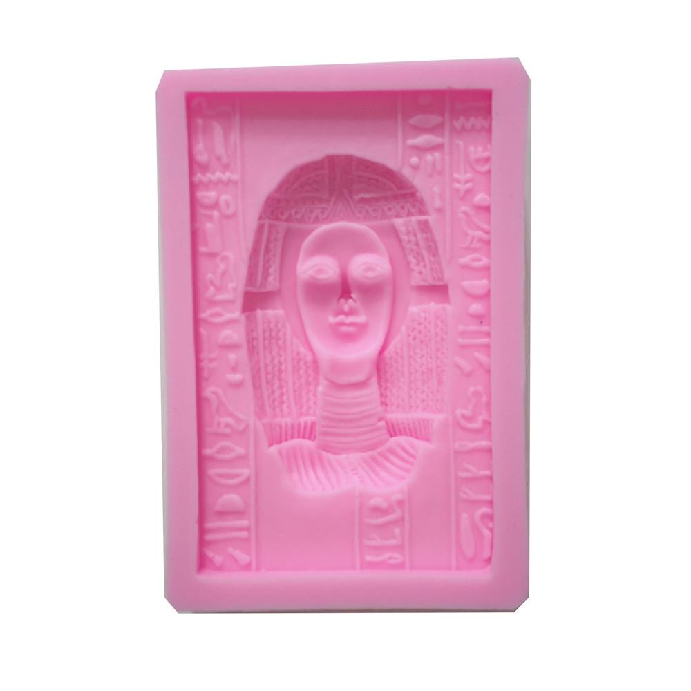

JMM0794-7 Египет Связанный дизайн Силиконовая форма Помадная форма Торт Украшение Форма Сахарная камедь Паста Инструмент 3D Шоколадная форма