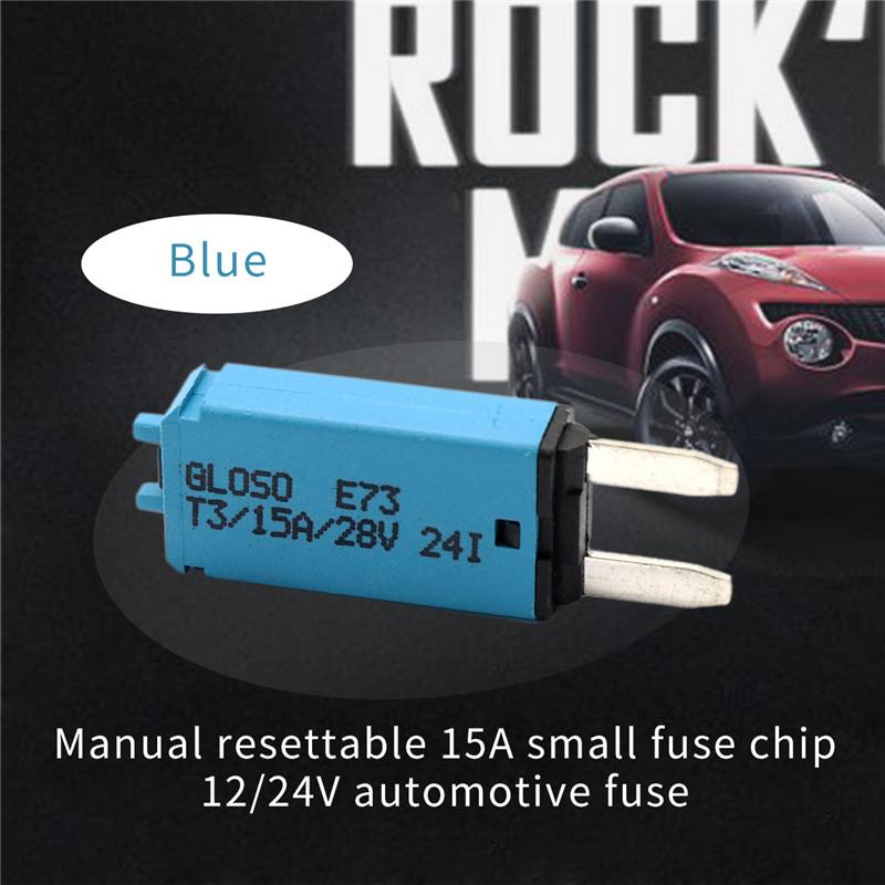 resettable fuse 14 Vdc 5A 7.5A 10A 15A 20A 25A 30A mini ATM disyuntor fusible auto reajuste del carro del barco marina