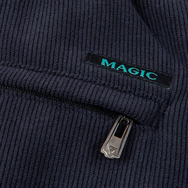 PLAYBOY Men's Autumn/Winter Fleece-Lined Corduroy Casual Pants