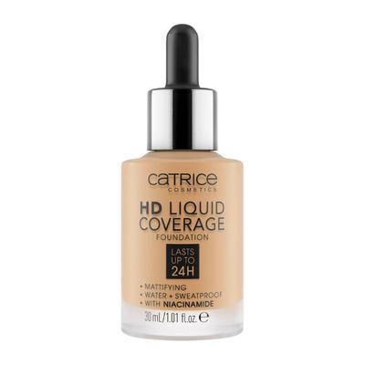Catrice hd liquid coverage podkład w płynie - 035 natural beige 30ml