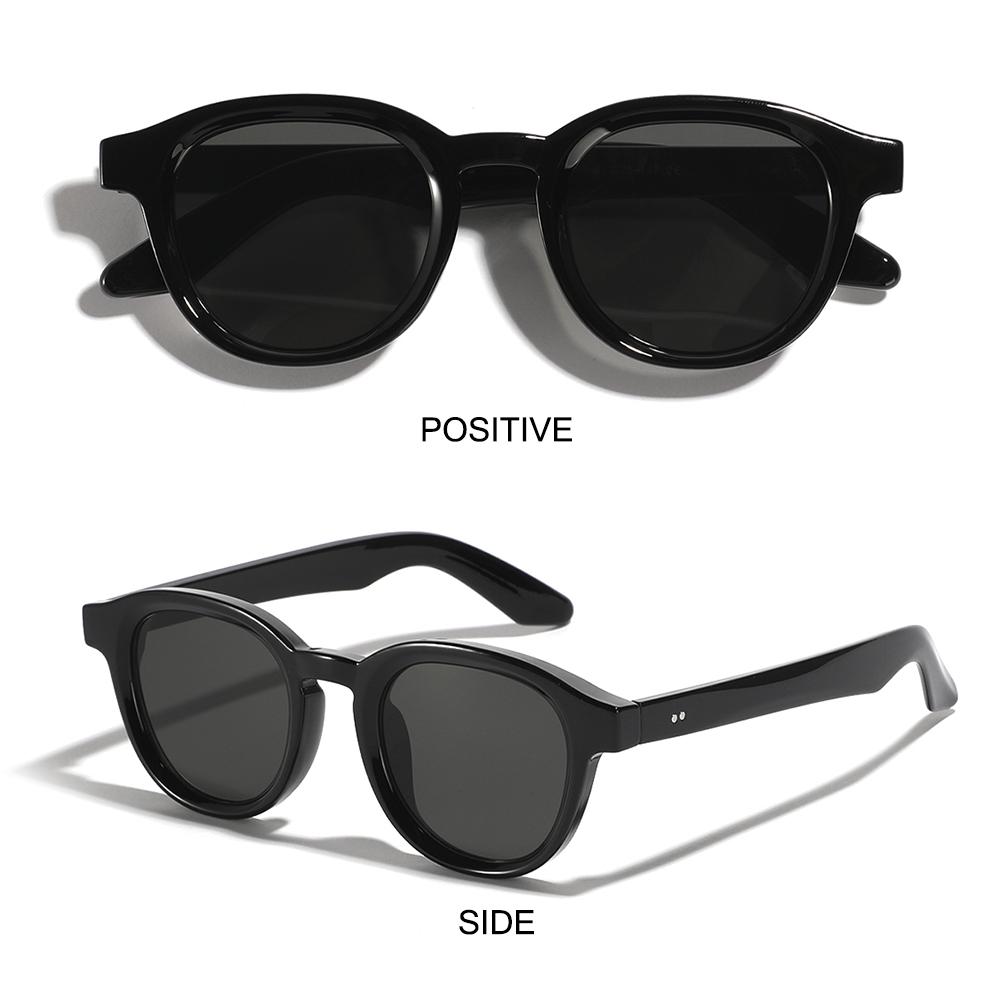 Beach/Travel/Streetwear Vintage Shades UV Protection Clear Lens Glasses  for Women & Men