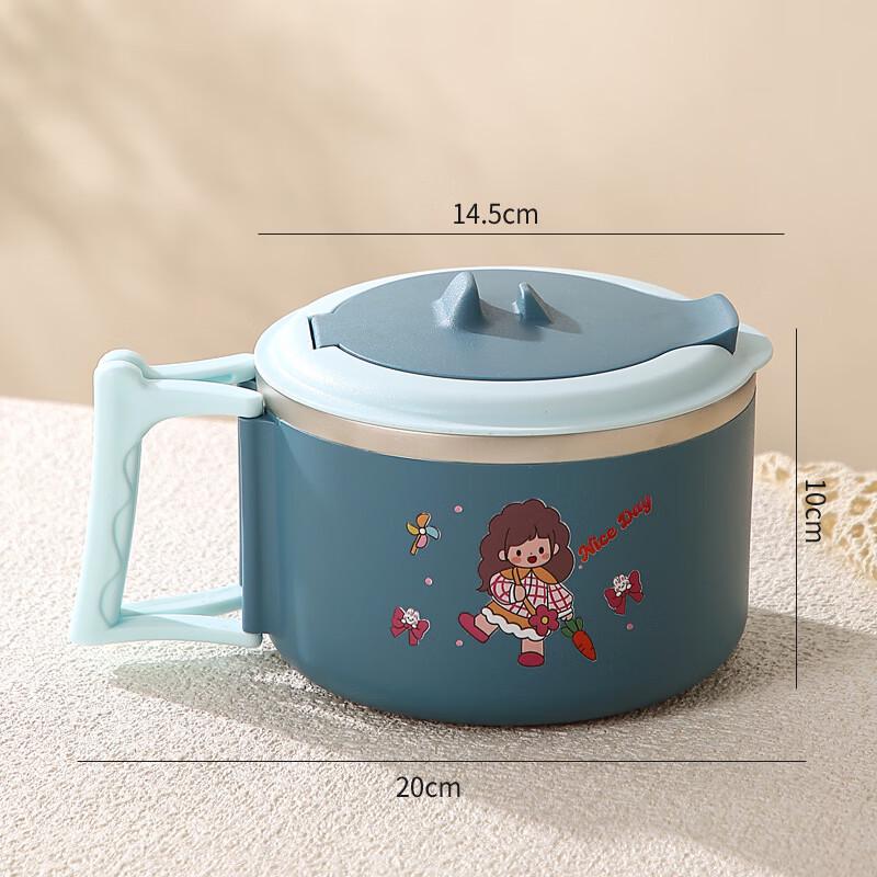 

ZISIZ Portable 304 Stainless Steel Folding Lunch Box Set