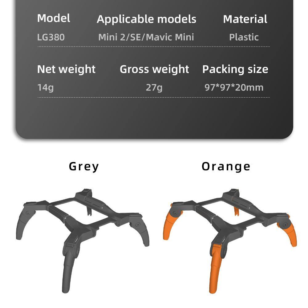 Quick Release Accessories Drone Expansion Protector Foldable Spider Landing Gear