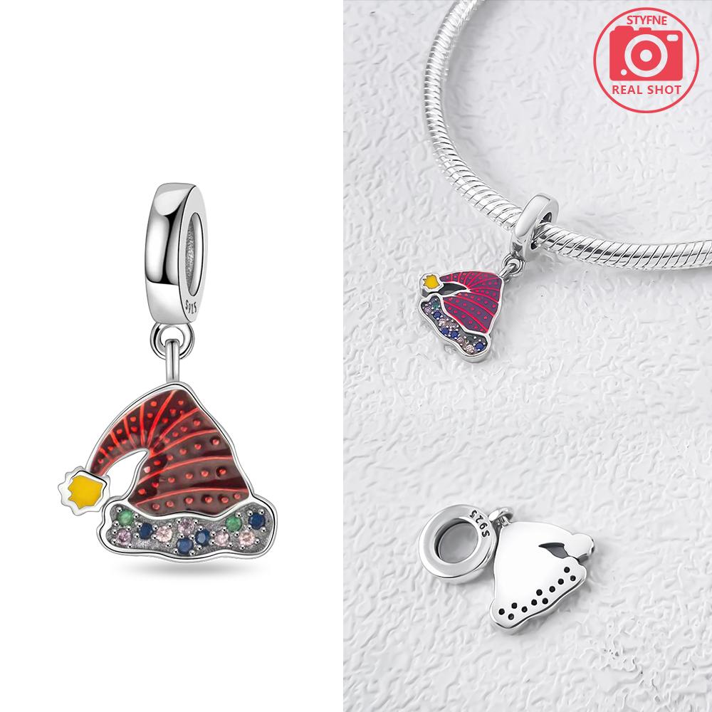 Original Copper Purple Magic Hat Pendant Pumpkin Skull Head Beads Fit Bracelet Women Jewelry Diy Gift Accessory Making