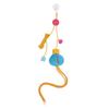 Interactive Cat Teaser Wand With Elastic Rope Toy Kittens Cats - Catnip Infused Durable Plush Pet