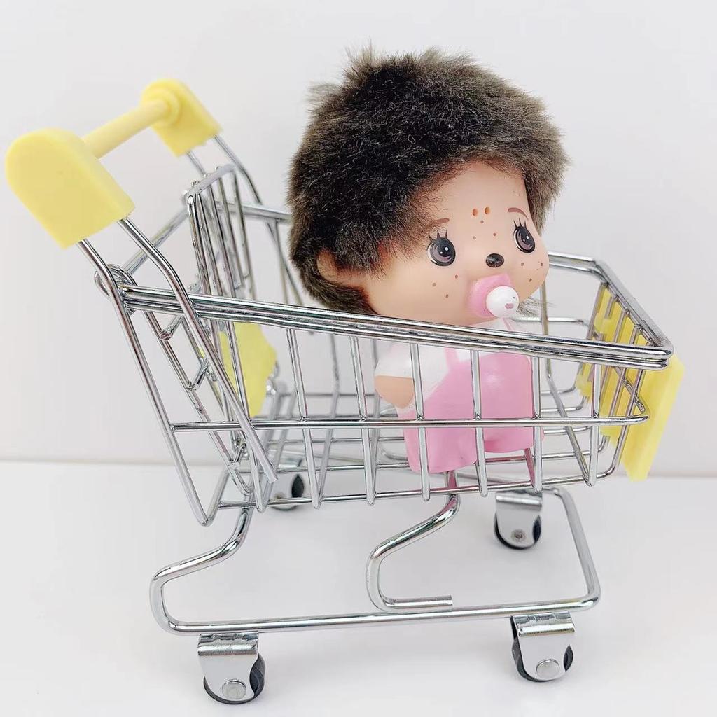 Xiaohongshu același copil simulare jucării casă de joacă jucării mini cărucior de cumpărături supermarket cărucior