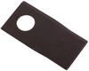 Left Mower Blade 100x48x3mm Hole 23 Application T683L Mortl WARYŃSKI (sold In 25 Pieces)
