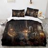 3D Printed Witchers Duvet Cover Game Bedding Set Double Twin Full Queen King Adult Kids Bedclothes Quilt Cover