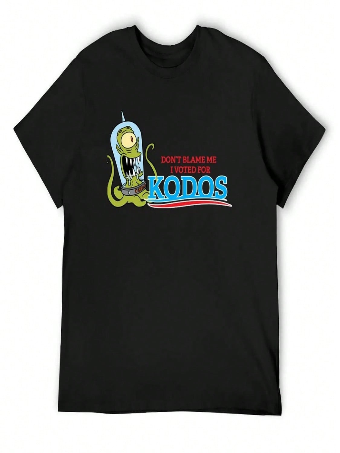 Don t Blame Me I Voted For Kodos T-Shirt Croswit Shirt Man Anime T-Shirt Louboutins Korean Fashion Designer T Shirt S разноцветный