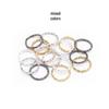 DIY Jewelry Accessories: Embossed Jump Ring & Single Connecting Ring Set for Crafting