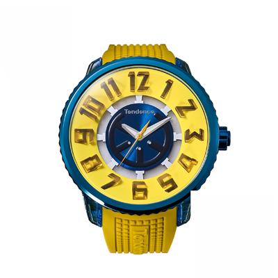 Tendence Colaboração ONE PIECE Usopp Quartzo 10 ATM Água Mineral Amarelo TY532023 Relógio, Modelo, Movimento, Resistência, Vidro, Mostrador, Unissex,