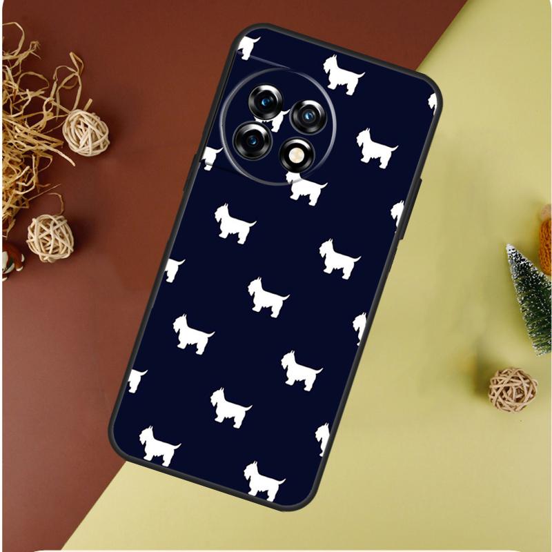 Schnauzer Puppy Dog For OnePlus 13 13R 12 12R 11 9 10 Pro 8T 9RT 10T 10R Nord 4 CE 2 3 Lite N20 N30 Phone Case