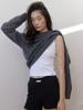 Asula As Basic Wool Wholegarment Knit (Dark Gray)
