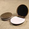 1Pc Cute Creative Simulation Chocolate Sandwich Biscuit Mini Mirror Girls Portable Pocket Makeup Folding Round Mirror with Comb
