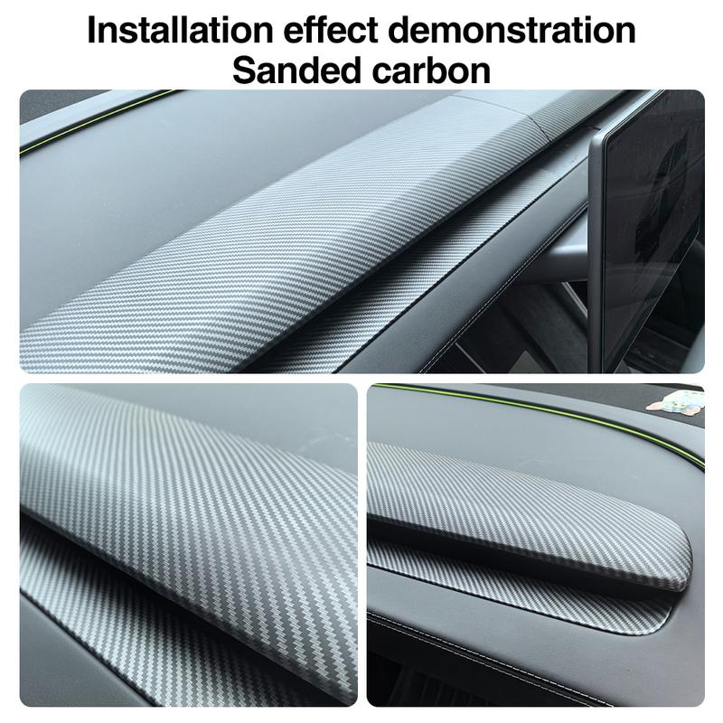 Model Y Juniper 2026 Dashboard Cover for Tesla Model 3 Highland Model Y L ABS Panel  Dashboard Split Trim Cover Car Accessories