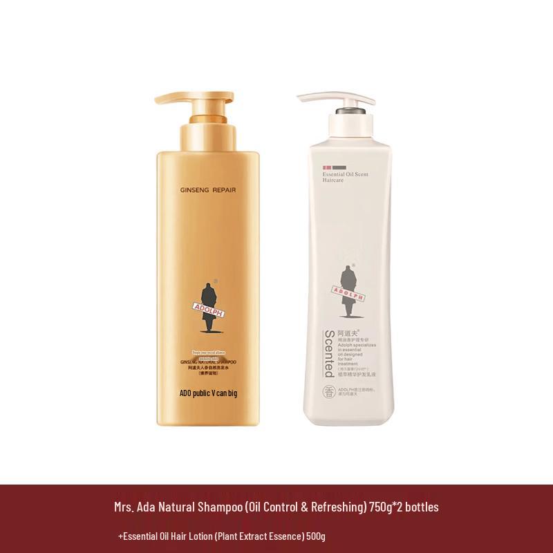 Adoufu Ginseng Shampoo & Conditioner Set