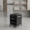 Salon Trolley Stool Swivel Casters Commercial Storage Multi-Purpose for Stylists