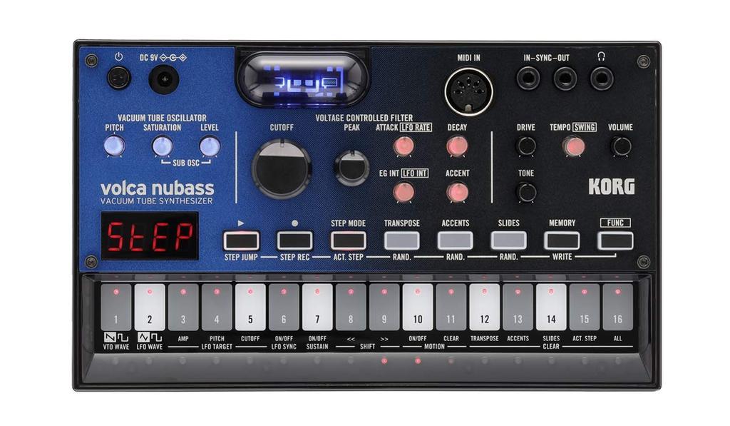 KORG acid bass machine Volca Nubass Genuine AC Adapter KA350 Set - Nutube-powered +