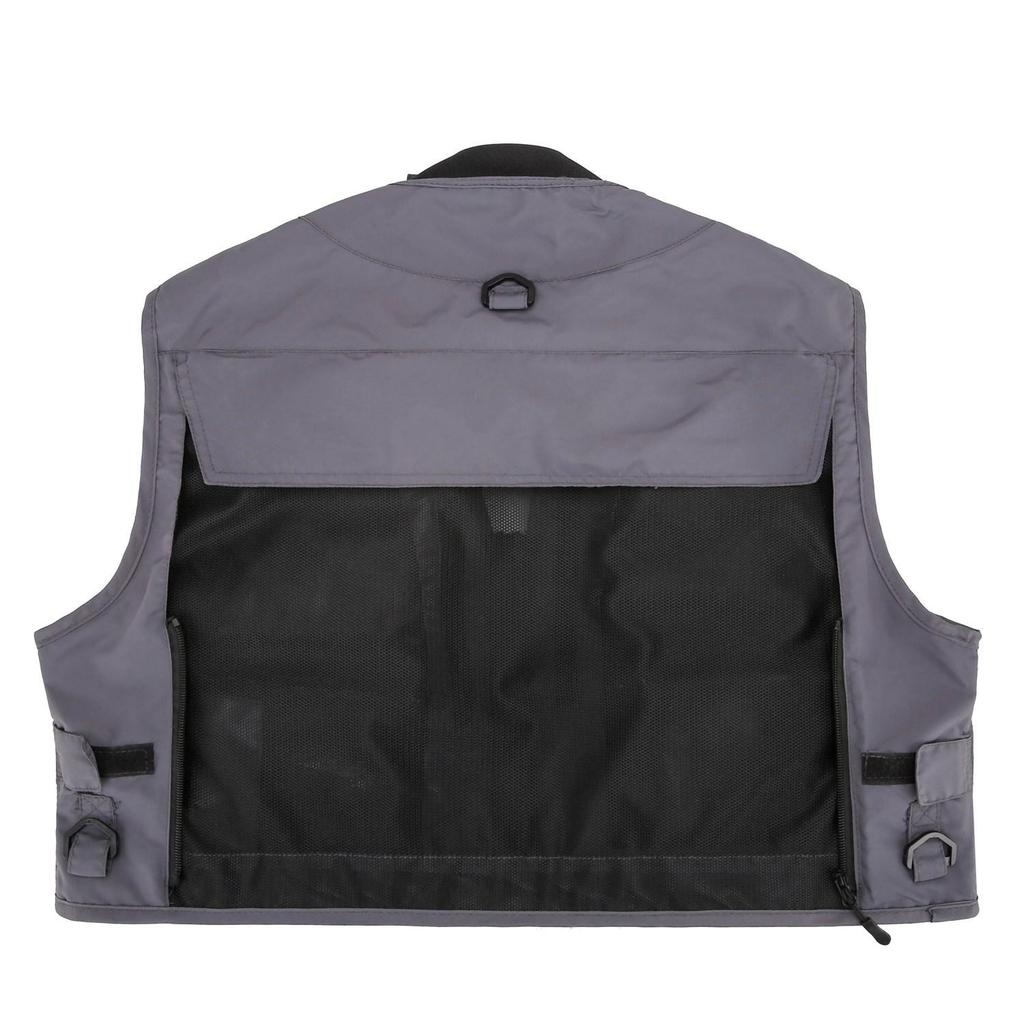 Gilet Professionale da Pesca a Mosca Staccabile da Uomo Jiaruiste