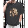 New Men's T-shirts Clothing Fashion Cowboy Printed Short Sleeve T-shirts Tops Summer Breathable Crew Neck T Shirt For Men