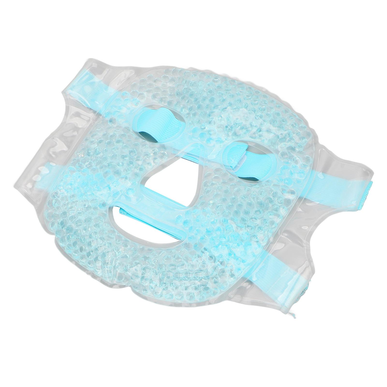 

Hot Cold Facial Eye Pack Healthy Reusable Relieve Fatigue Gel Beads Cooling Face Mask for Face Head Neck Shoulders