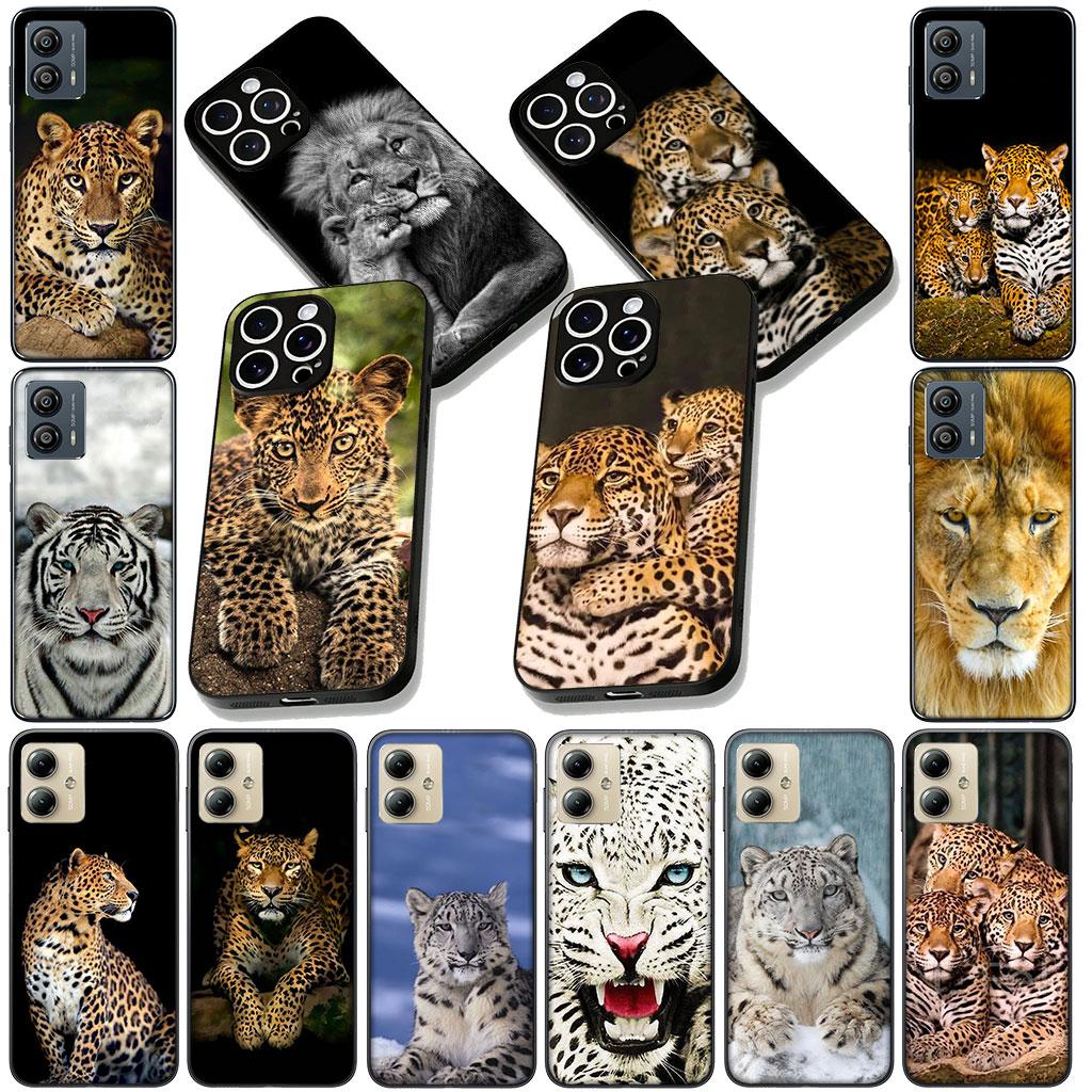 Leopard Animal Casing Phone Cover for Xiaomi Poco C75 C65 C71 C85 X7 X6 X5 M6 M7 F7 F8 Ultra F6 Pro Soft Case