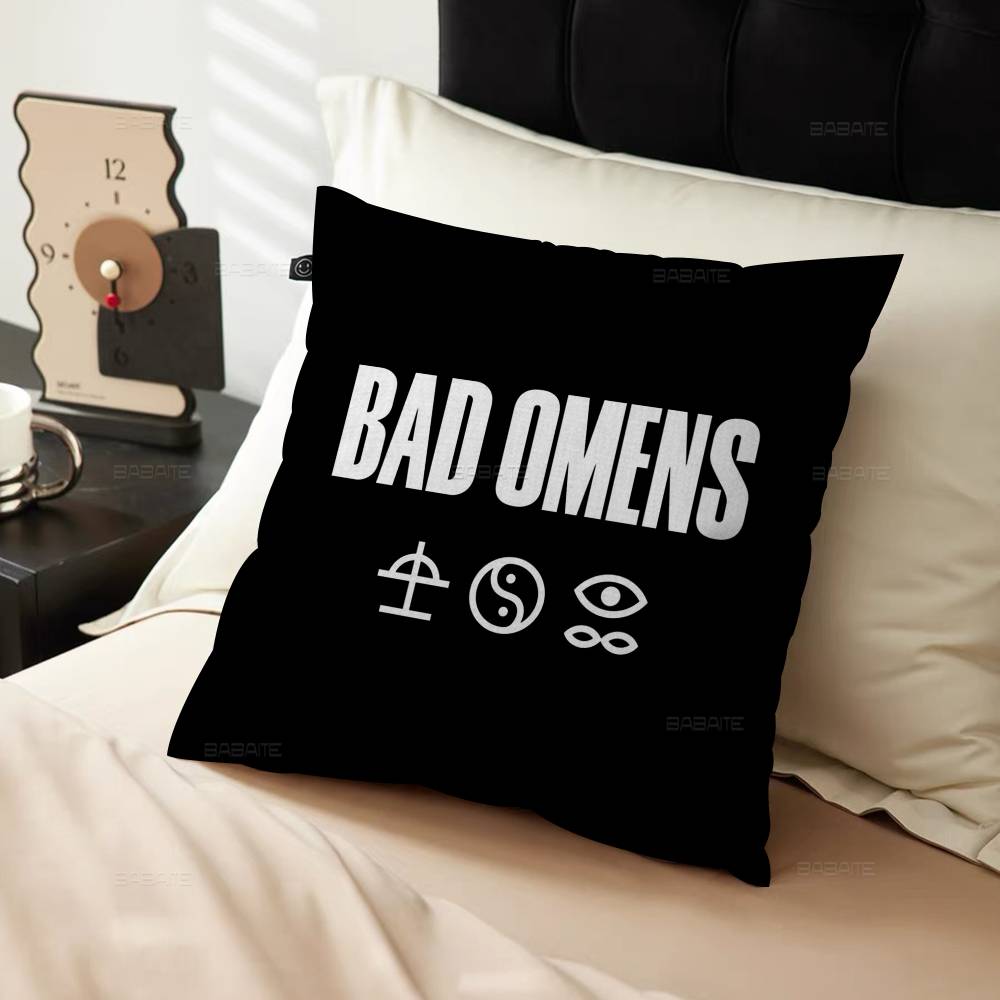 B-Bad-Omens Dreamy-Metal pillow cover sofa cushion cover home room decoration children gift