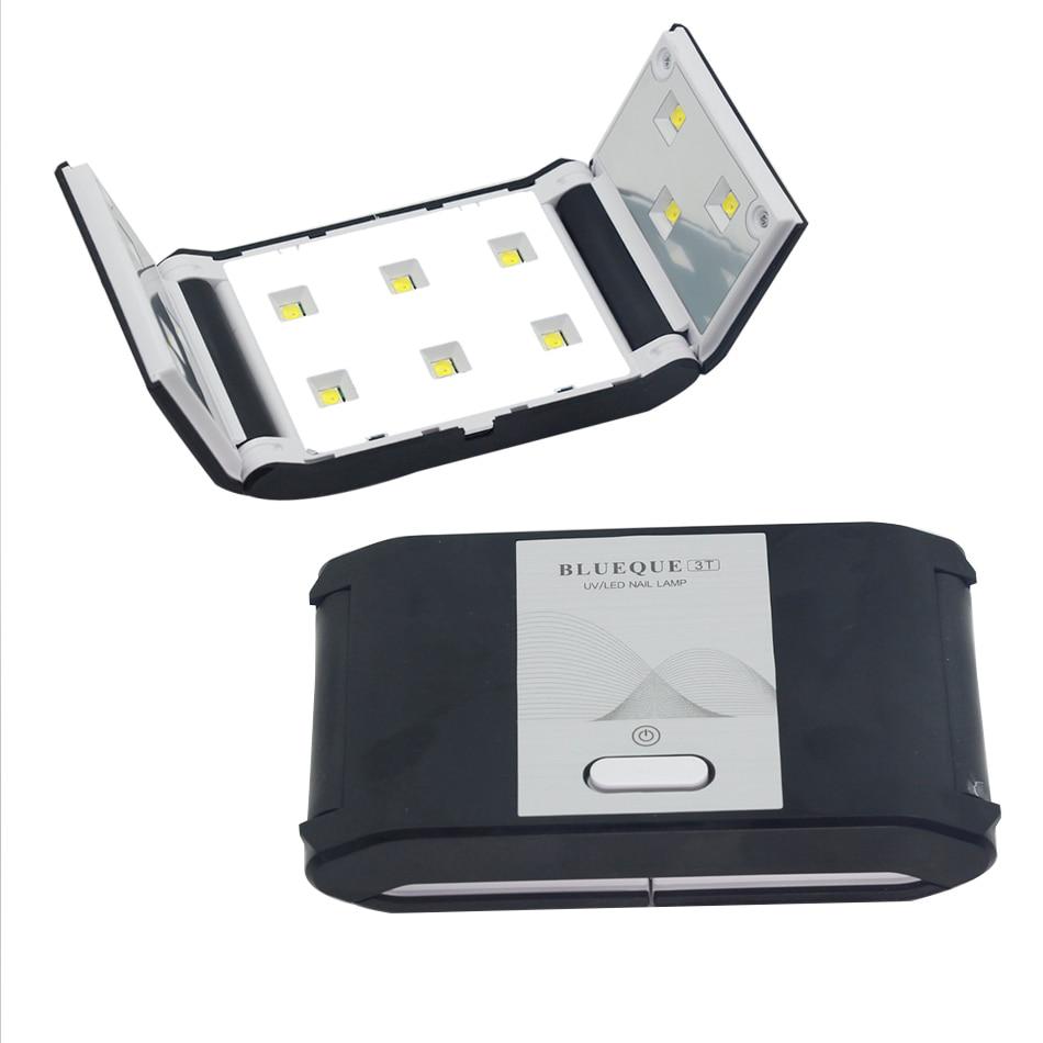 Portable Folding UV Lamp Nail Dryer Gel Nail Polish Lamp Machine USB UV Gel Polish Phototherapy