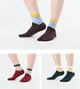 InSomila Multicolor Men's Two-Toe Socks, 5-Pair Set, Breathable, Deodorizing, Stay-Stick, Unisex, Cotton, Sweat-Wicking, Quick-Drying, (Multicolor)