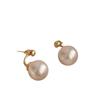 Sweet Cool Two-wear Pearl Earrings Fashion Versatile Design Women's Personalized Temperament Everyday Fashion Ear Jewelry