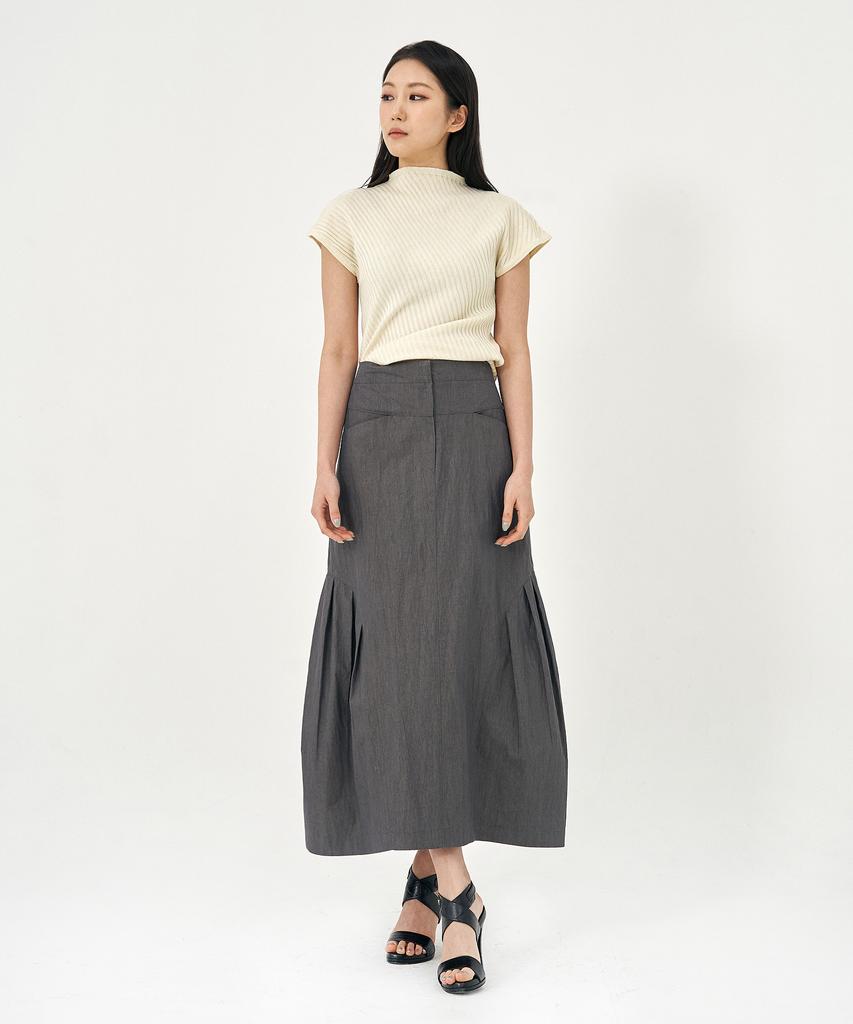 Peulleio Sb Skirt _ Gray
