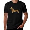 Trendy Funny Dachshund Leopard Wiener Dog Lovers Owner Design T-Shirt Man T Shirt Graphic T-Shirt