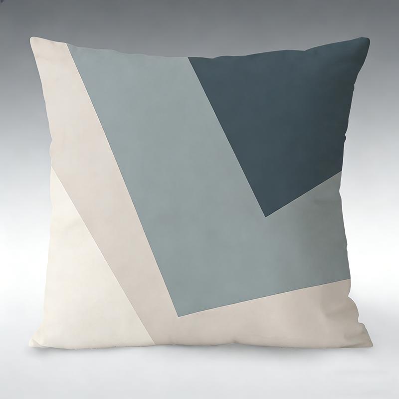 Mid-Century Modern Boho Kissenbezug Abstrakt Geometrisch Sonne Pfirsichhaut Überwurfskissenbezug Heimdekoration Für Sofa Couch Wohnzimmer