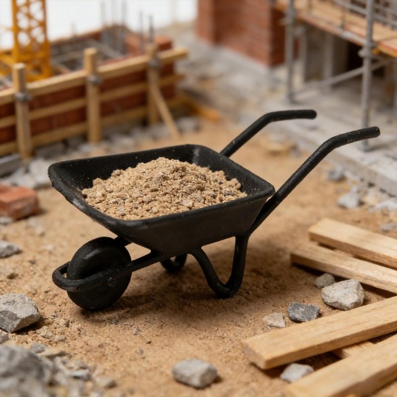 Realistic Mini Construction Worker Digging Scene In 1:64 Scale Resin Craft Road Construction Model for Display & Fun