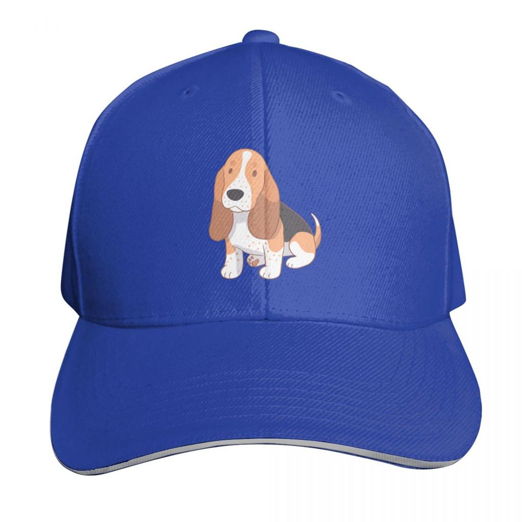 Basset hound cute dog Baseball Cap Hip Hop Hat Unisex Luxury dad hat Christmas Hat Trucker Hats For Unisex Womens