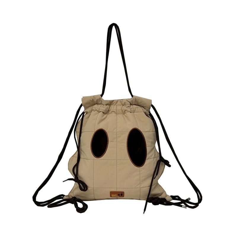 Autumn and Winter Lightweight Soft Cotton-filled Comfortable Casual Versatile Drawstring Backpack Xue Zhiqian Versatile Cute Bag