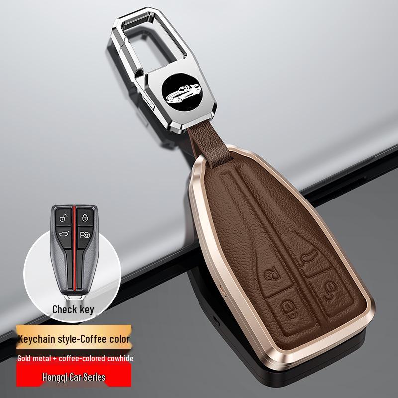 Premium Key Case for Hongqi HS5, HS7, H9, H5 Models