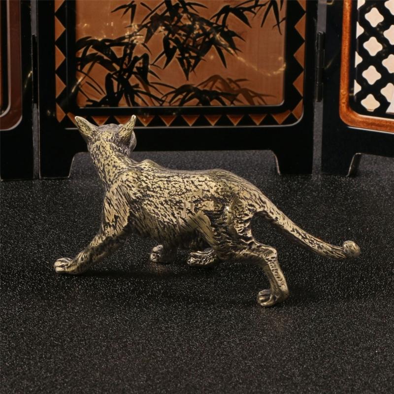 Animal Statues Figurines Retro Cats Statue Figurines Sculptures Tabletop Centerpieces Home Decors Collectibles Figurines