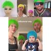 Tpr Soft Hair Long Furry Hat For Kids And Parents Interactive Play Toy