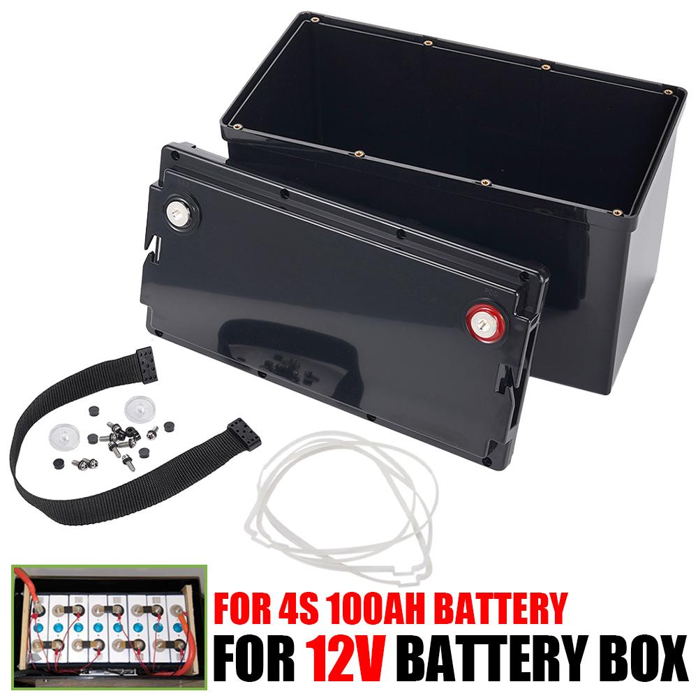 230AH 280AH do 4S Pudełka do przechowywania baterii 12V Obudowa ogniw słonecznych RV Jacht DIY Przenośny Magazyn Baterii Plastikowa Bateria Litowa