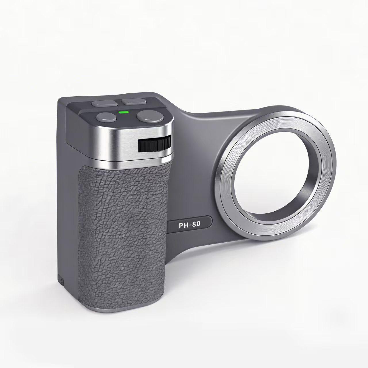 

Magnetic Selfie Stick with Bluetooth Remote & Anti-Shake Stabilizer for Phone Photography.