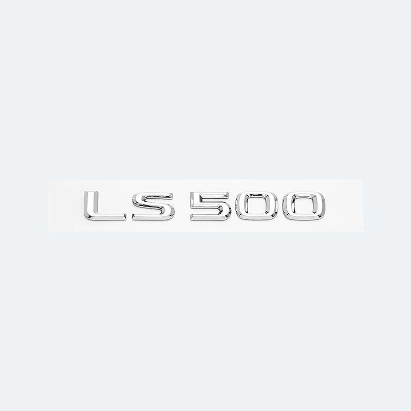 3D Chromowane Błyszczące Czarne Litery ABS LS350 LS400 LS460 LS460L LS500 LS500h HYBRID Emblemat Do Bagażnika Samochodu Lexus Odznaka Naklejka