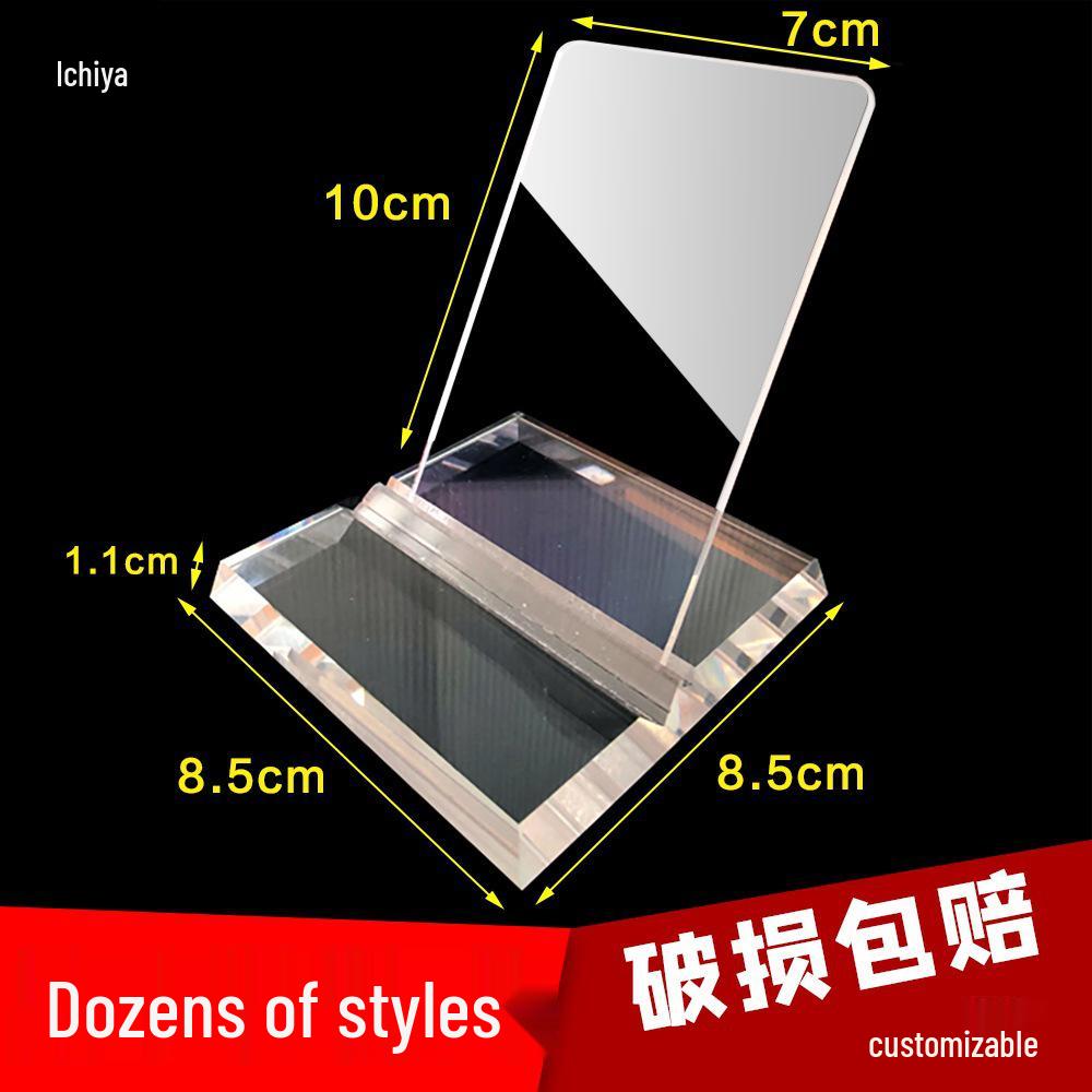 Acrylic Multi-Layer Phone Display & Storage Tray for Large Screens