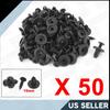uxcell Plastic Rivet Fastener Clip Push Type Retainer 6mm Hole