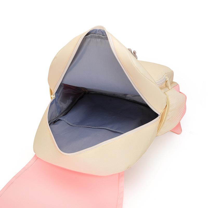 School Bag High-quality Kindergarten Cute Treasure Contrasting Color Backpack Primary School Students 1-2 Grades Spring Outing Backpack Gift Printing