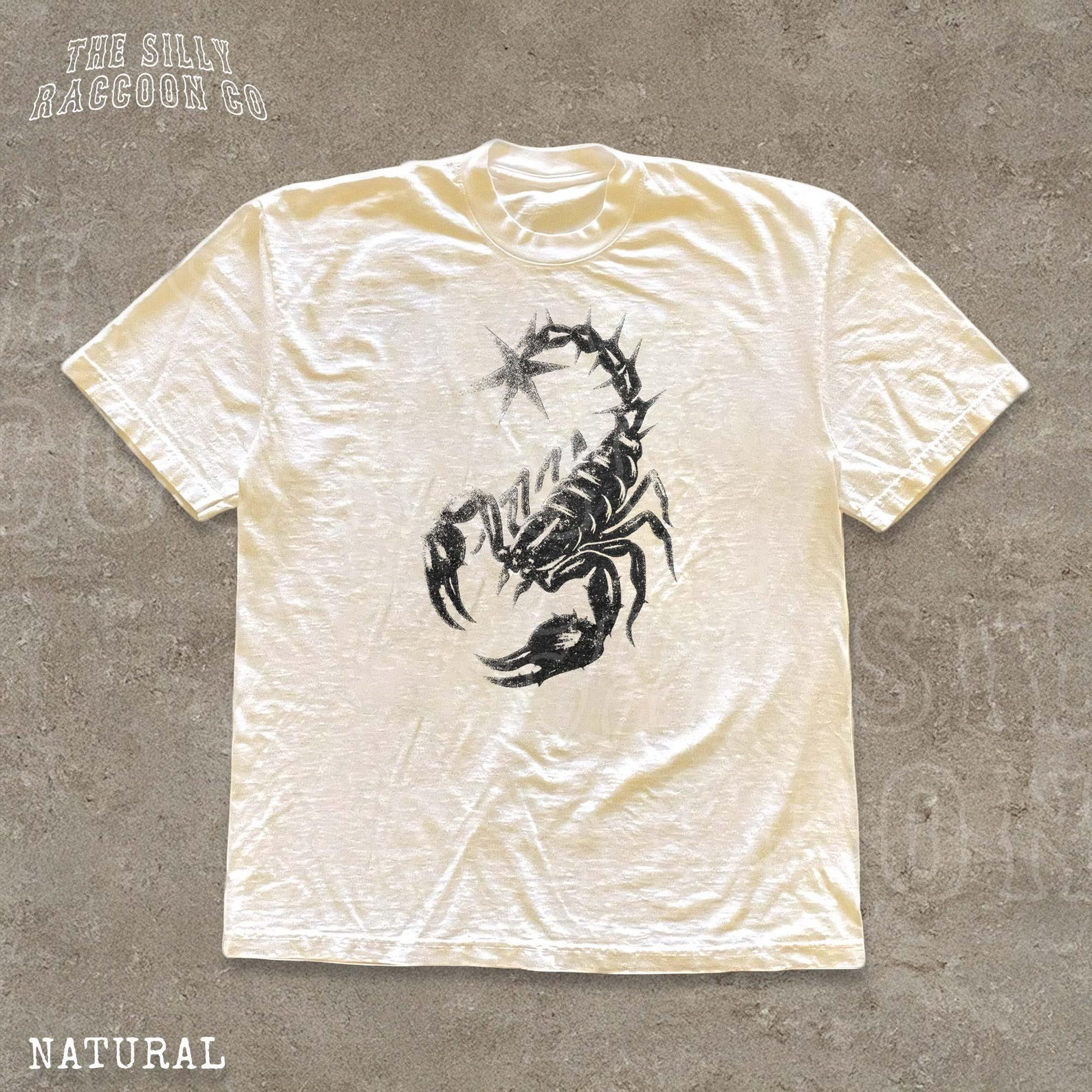 Scorpion Shirt Y2K Grunge Aesthetic Faded Streetwear T-shirt For Men Women 4XL