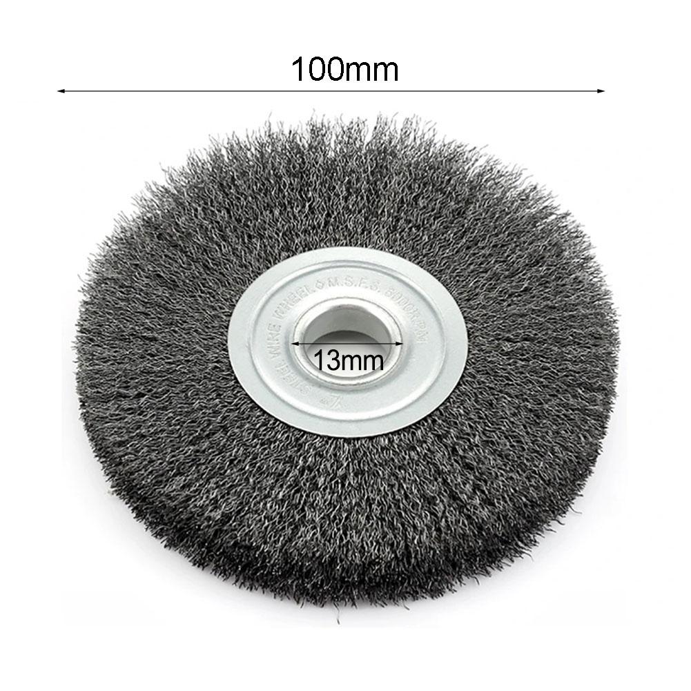 Premium Wire Wheel Brush for Angle Grinder 4 5In Flat Crimped High Performance