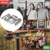 Metal Bracket Fence Attachment Clamps Anti-theft Fence Clamps  Perimeter Security