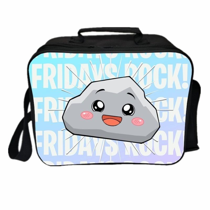 Lankybox Isolierte Lunchtasche für Kinder mit großem Fassungsvermögen und verstellbarem Riemen für Outdoor-Spaß