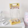 Cute Cartoon Clear Storage Bag Portable Doll Protective Pouch Travel Organizer for Toys Accessories KTB